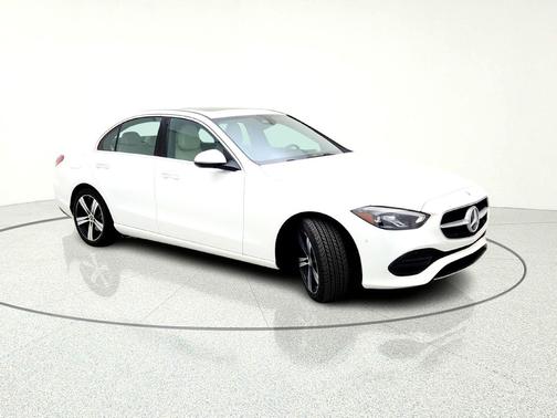 Polar White 2024 Mercedes-Benz C-Class C 300