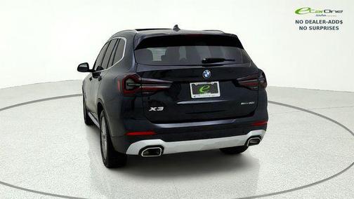 Black Sapphire Metallic 2024 BMW X3 sDrive30i