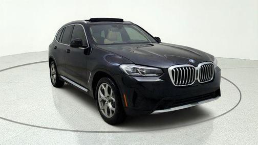 Black Sapphire Metallic 2024 BMW X3 sDrive30i