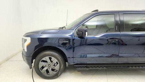 Antimatter Blue Metallic 2023 Ford F-150 Lightning LARIAT