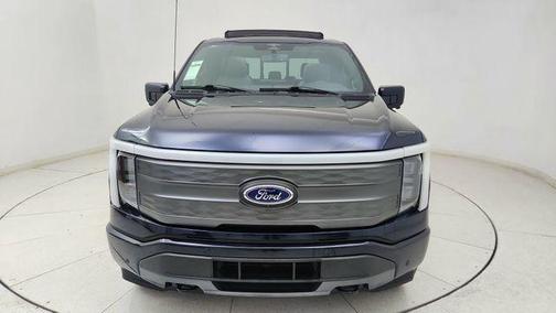 Antimatter Blue Metallic 2023 Ford F-150 Lightning LARIAT