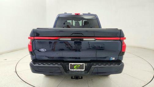 Antimatter Blue Metallic 2023 Ford F-150 Lightning LARIAT