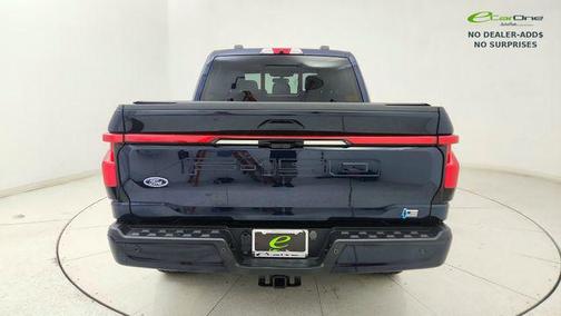 Antimatter Blue Metallic 2023 Ford F-150 Lightning LARIAT
