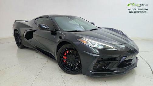 Black 2024 Chevrolet Corvette Stingray w/1LT