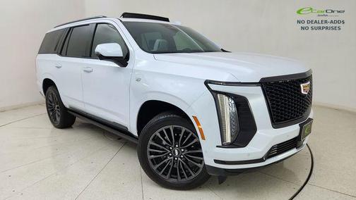 Vibrant White Tricoat 2026 Cadillac Escalade Sport Platinum