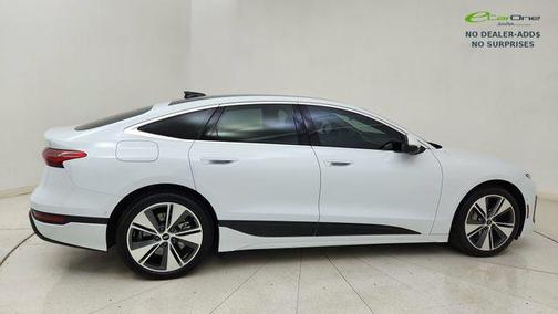 Glacier White 2025 Audi A6 e-tron Premium Plus