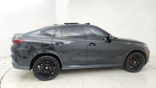 Black Sapphire Metallic 2025 BMW X6 xDrive40i