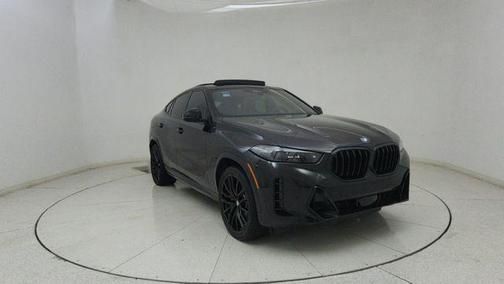 Black Sapphire Metallic 2025 BMW X6 xDrive40i