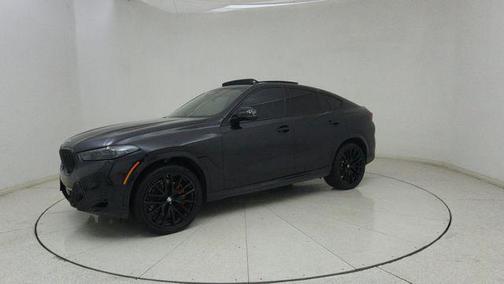 Black Sapphire Metallic 2025 BMW X6 xDrive40i