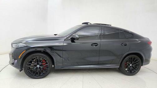 Black Sapphire Metallic 2025 BMW X6 xDrive40i