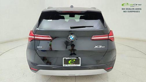 Black Sapphire Metallic 2025 BMW X3 30 xDrive