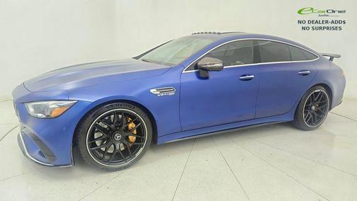 designo Brilliant Blue Magno 2021 Mercedes-Benz AMG GT 63 S 4-Door