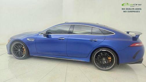 designo Brilliant Blue Magno 2021 Mercedes-Benz AMG GT 63 S 4-Door