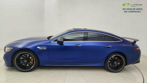 designo Brilliant Blue Magno 2021 Mercedes-Benz AMG GT 63 S 4-Door