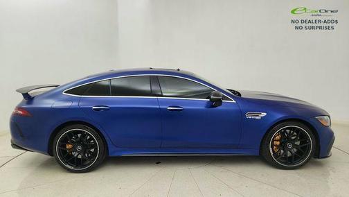 designo Brilliant Blue Magno 2021 Mercedes-Benz AMG GT 63 S 4-Door