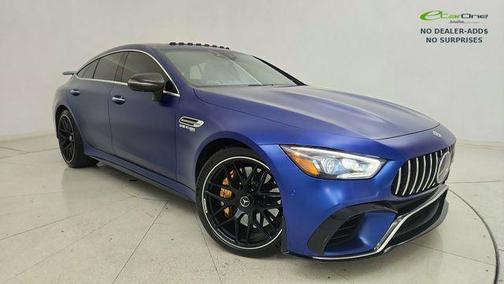 designo Brilliant Blue Magno 2021 Mercedes-Benz AMG GT 63 S 4-Door
