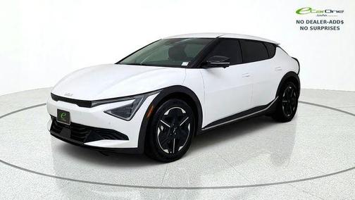 Glacier White Pearl 2025 Kia EV6 Wind AWD