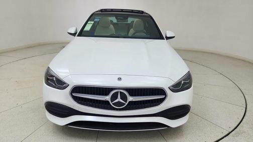 MANUFAKTUR Diamond White Metallic 2022 Mercedes-Benz C-Class Sedan