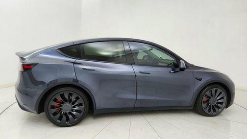 Solid Black 2025 Tesla Model Y Performance Dual Motor All-Wheel Drive
