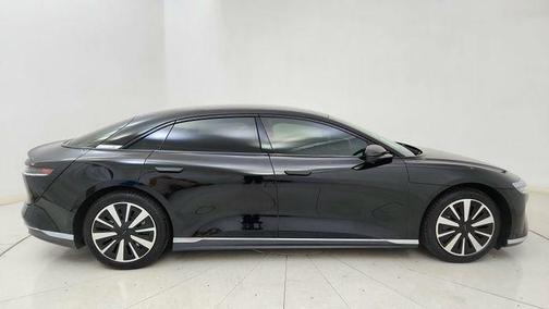 Infinite Black Metallic 2023 Lucid Air Pure