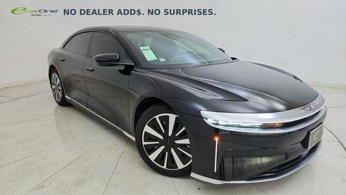 Infinite Black Metallic 2023 Lucid Air Pure