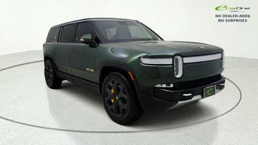 Forest Green 2024 Rivian R1S Adventure Quad Motor Large Pack