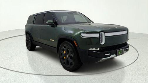 Forest Green 2024 Rivian R1S Adventure Quad Motor Large Pack