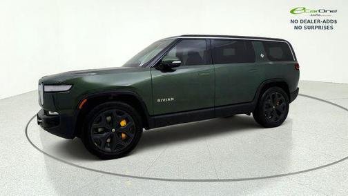Forest Green 2024 Rivian R1S Adventure Quad Motor Large Pack