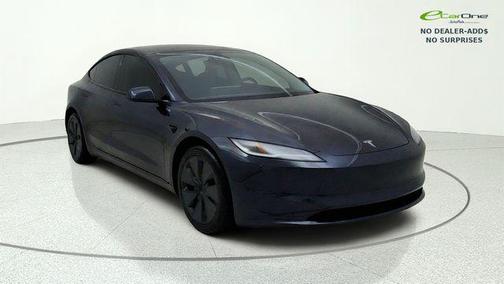 Stealth Grey 2025 Tesla Model 3 Long Range