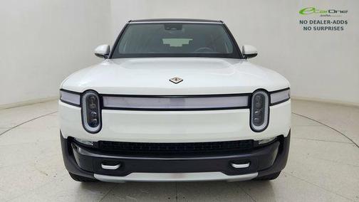 Glacier White 2024 Rivian R1S Adventure Quad Motor Large Pack
