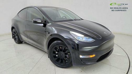 Solid Black 2023 Tesla Model Y Long Range Dual Motor All-Wheel Drive