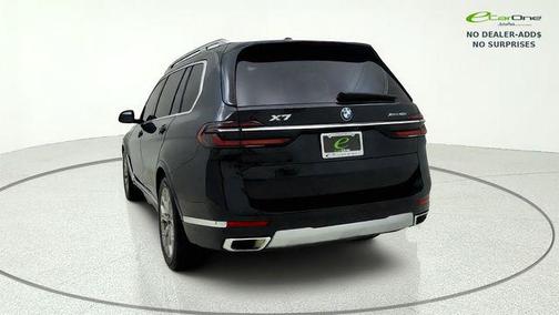 Black Sapphire Metallic 2025 BMW X7 xDrive40i