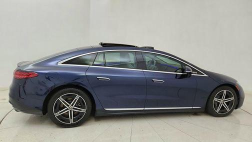 Blue 2023 Mercedes-Benz EQS 450 4MATIC