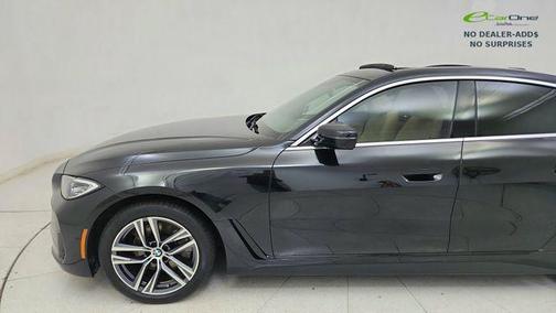 Black Sapphire Metallic 2023 BMW 430 Gran Coupe i