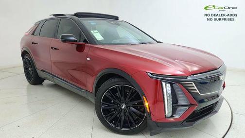 Radiant Red Tintcoat 2024 Cadillac LYRIQ Sport
