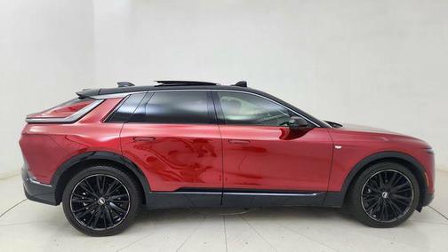 Radiant Red Tintcoat 2024 Cadillac LYRIQ Sport