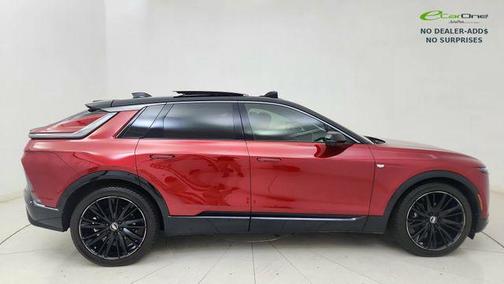 Radiant Red Tintcoat 2024 Cadillac LYRIQ Sport