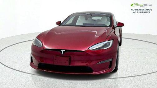 Ultra Red 2024 Tesla Model S Long Range
