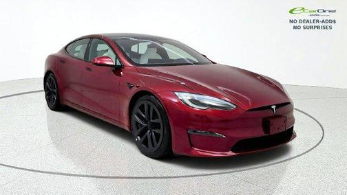 Ultra Red 2024 Tesla Model S Long Range