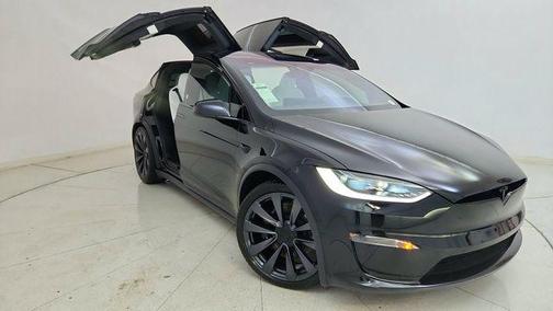Solid Black 2024 Tesla Model X Long Range