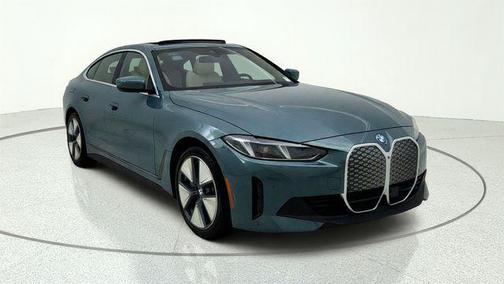 Green Metallic 2025 BMW i4 Gran Coupe eDrive40