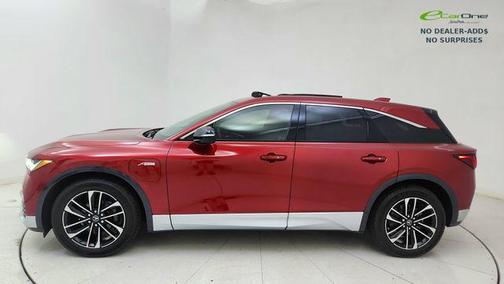 Scarlet Red Metallic 2024 Acura ZDX A-SPEC
