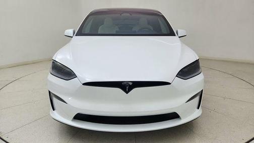 Pearl White Multi-Coat 2024 Tesla Model X Long Range