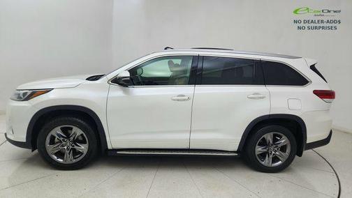 Blizzard Pearl 2017 Toyota Highlander Limited Platinum