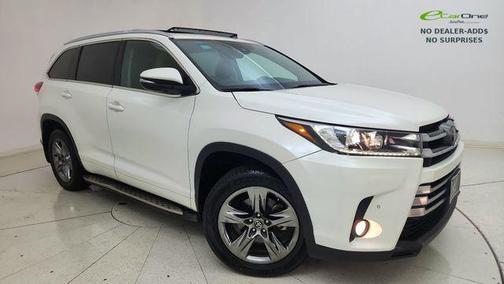 Blizzard Pearl 2017 Toyota Highlander Limited Platinum