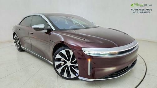 Zenith Red Metallic 2025 Lucid Air Grand Touring