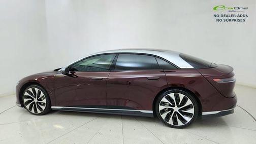 Zenith Red Metallic 2025 Lucid Air Grand Touring