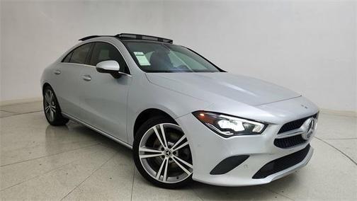 Silver 2021 Mercedes-Benz CLA 250 Base Sedan