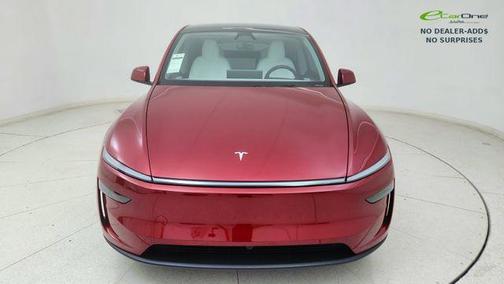 Ultra Red 2026 Tesla Model Y Long Range Launch Series