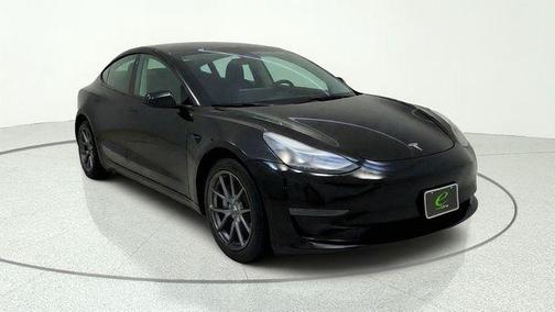 Solid Black 2022 Tesla Model 3 Standard Range